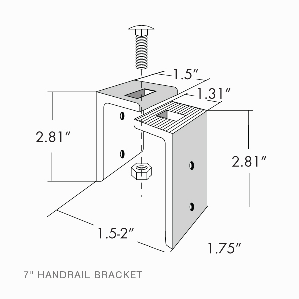 ADA-Compliant Handrail Bracket - Image 6
