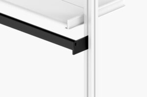 Rakks J-Hangbar in BL Pole Shelving