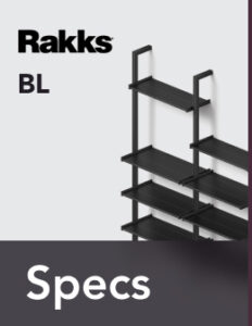 Rakks BL Pole Shelving Specifications